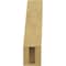 Ekena Millwork 3-inch W x 8-inch D x 12-inch H Valencia Rough Cedar Woodgrain TimberThane Knee Brace, Primed BRCUR03X08X12VALRCPR - alternate 4